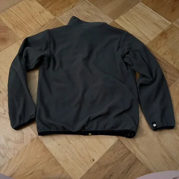 The North Face Kids Gray Zip Up Fleece Jacket - Picture 7 of 7